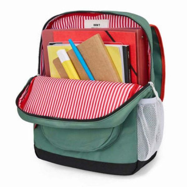 Σακίδιο πλάτης παιδικό με καπάκι χακί Hello Hossy Backpack Mini Forest