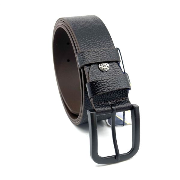 Ζώνη δερμάτινη ανδρική καφέ Legend L-757