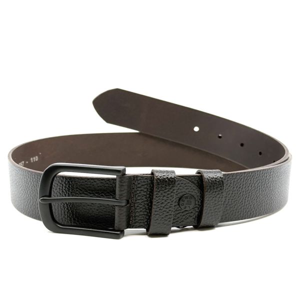 Ζώνη δερμάτινη ανδρική καφέ Legend L-757