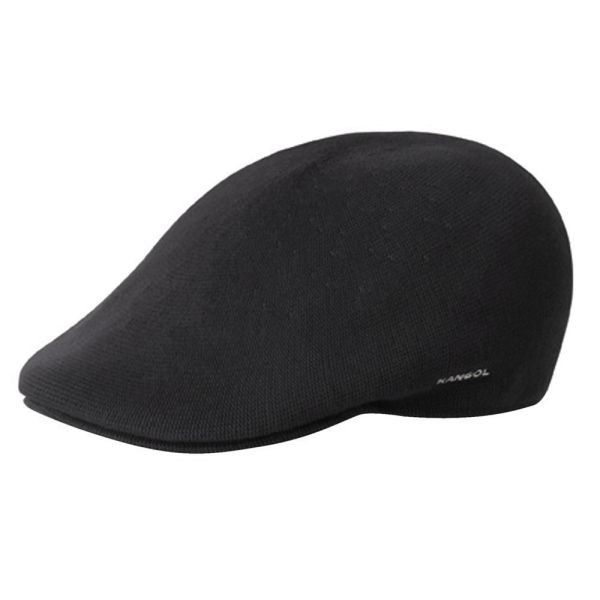 Καπέλο τραγιάσκα καλοκαιρινή μαύρη Kangol Bamboo 507 Black 6736BC-BK001