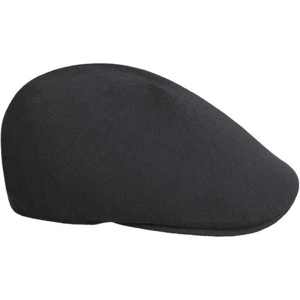 Καπέλο τραγιάσκα καλοκαιρινή μαύρη Kangol Bamboo 507 Black 6736BC-BK001