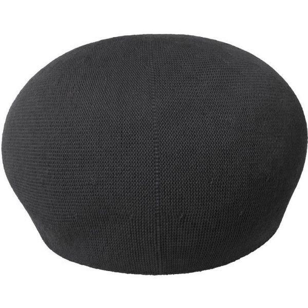 Καπέλο τραγιάσκα καλοκαιρινή μαύρη Kangol Bamboo 507 Black 6736BC-BK001