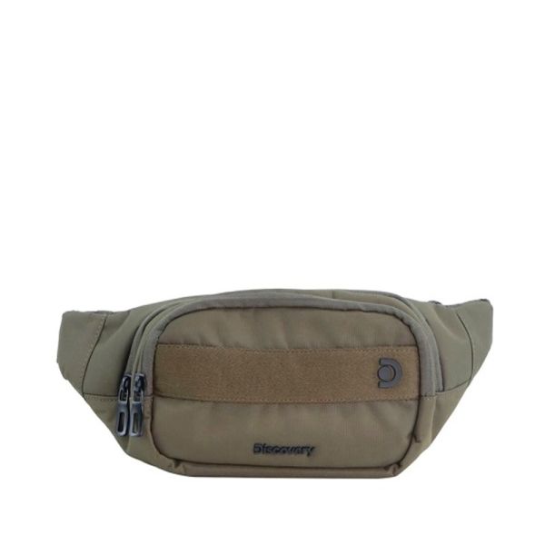Τσαντάκι μέσης χακί Discovery Downtown Waist Bag D00920.11 Khaki