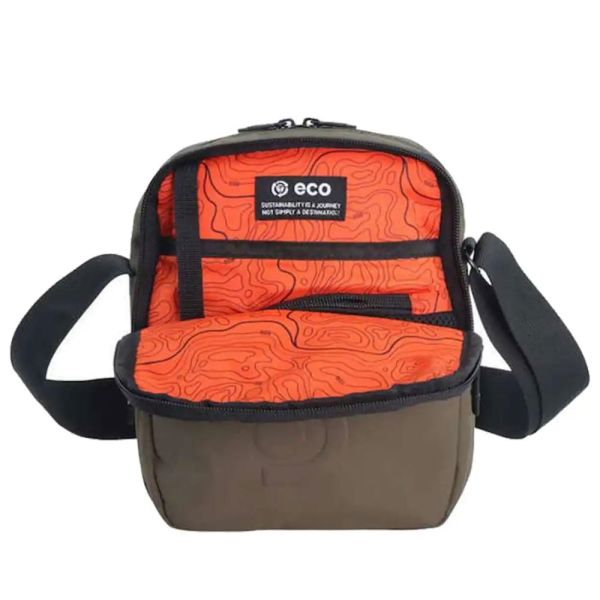 Τσαντάκι ανδρικό ώμου χακί Discover Geyser Shoulder Bag D01209.11 Khaki