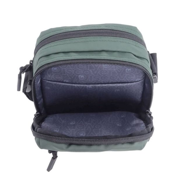 Τσαντάκι ανδρικό ώμου χακί Discover Urban Shoulder Bag D03443.11 Khaki