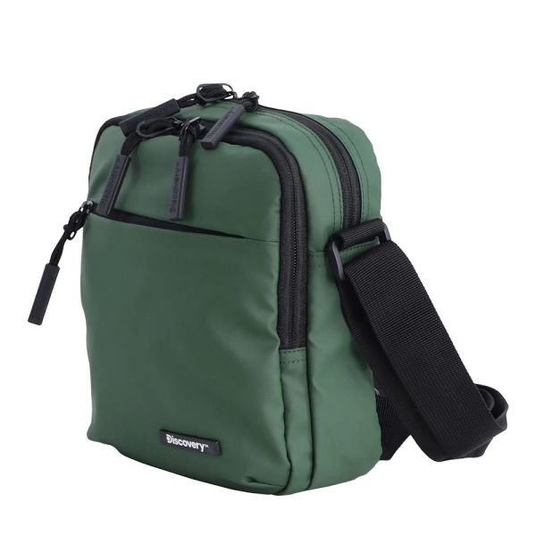 Τσάντα ανδρική ώμου χακί Discover Urban Shoulder Bag D03444.11