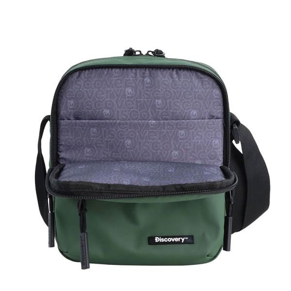 Τσάντα ανδρική ώμου χακί Discover Urban Shoulder Bag D03444.11