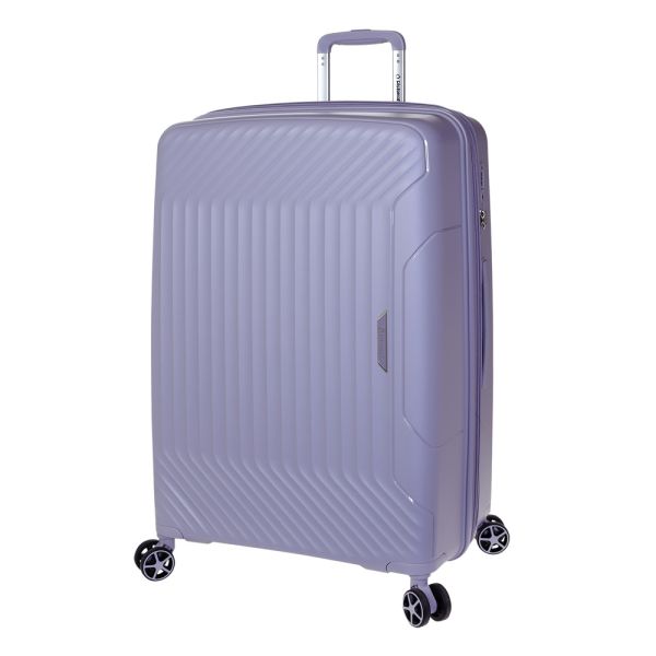 Βαλίτσα σκληρή μεγάλη με 4 ρόδες λιλά Diplomat The New York Collection TD8001 L