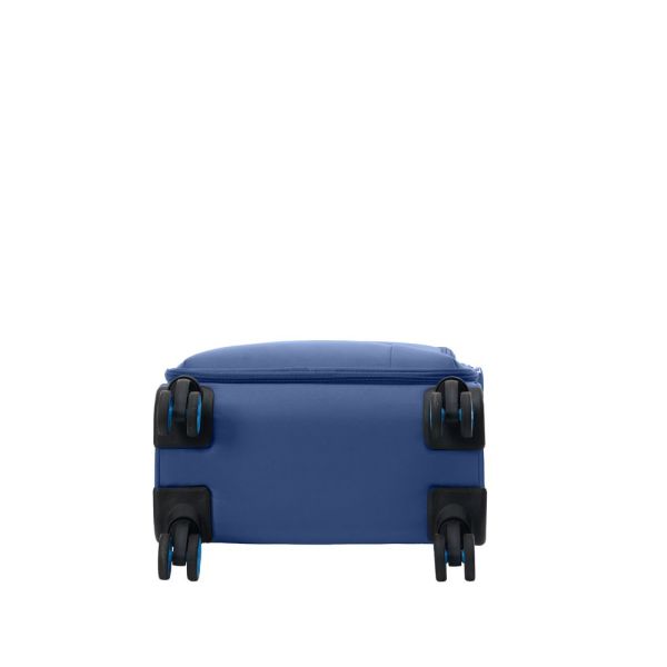 Βαλίτσα μαλακή καμπίνας μπλε με 4 ρόδες Dielle 30-60 Navy