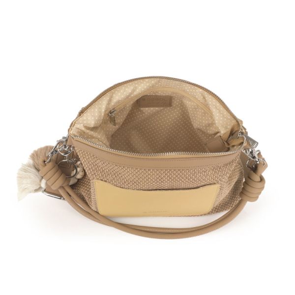 Τσάντα γυναικεία ώμου - crossbody μπεζ Gabol Dolce