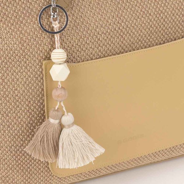 Τσάντα γυναικεία ώμου - crossbody μπεζ Gabol Dolce