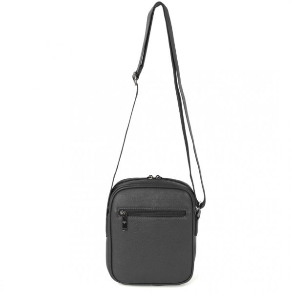 Τσαντάκι ώμου μαύρο ανδρικό Beverly Hills Polo Club Wall Street Shoulder Bag BH-8512