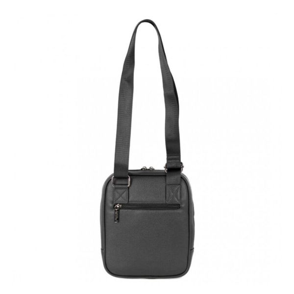 Τσαντάκι ώμου μαύρο ανδρικό Beverly Hills Polo Club Wall Street Shoulder Bag BH-8513