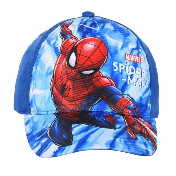 Καπέλο τζόκεϊ  καλοκαιρινό μπλε Marvel Spiderman