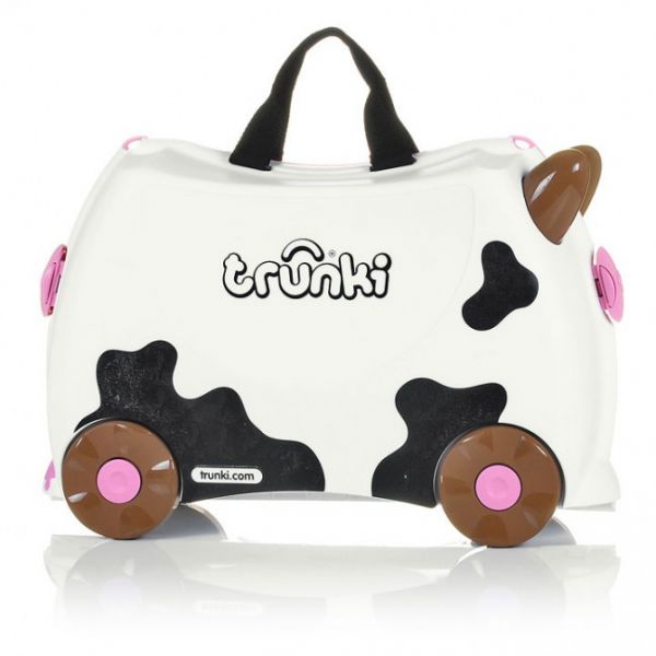 Βαλίτσα παιδική Frieda η αγελάδα Trunki Frieda Cow, αριστερή όψη