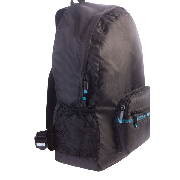 Σακίδιο πλάτης πτυσσόμενο μαύρο Travel Blue Folding Rucksack 050 Black