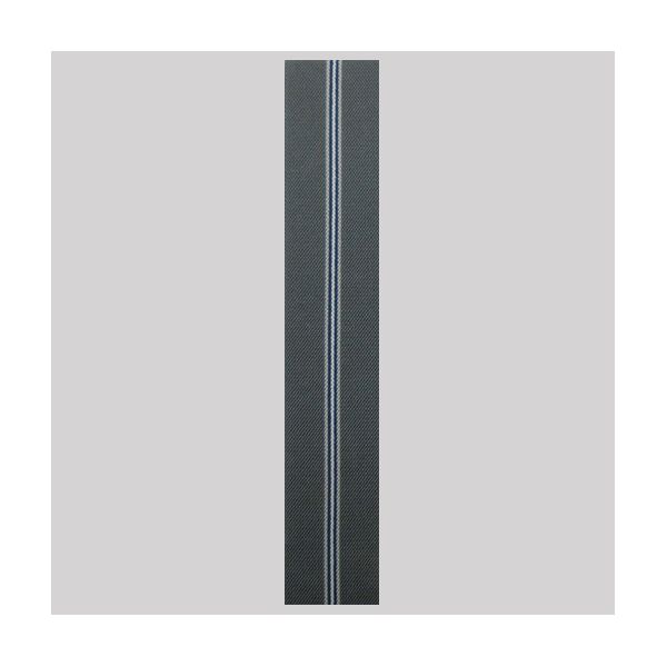 Τιράντες ανδρικές ελαστικές με ρίγες Victoria 36 mm, Γκρι - Λευκό