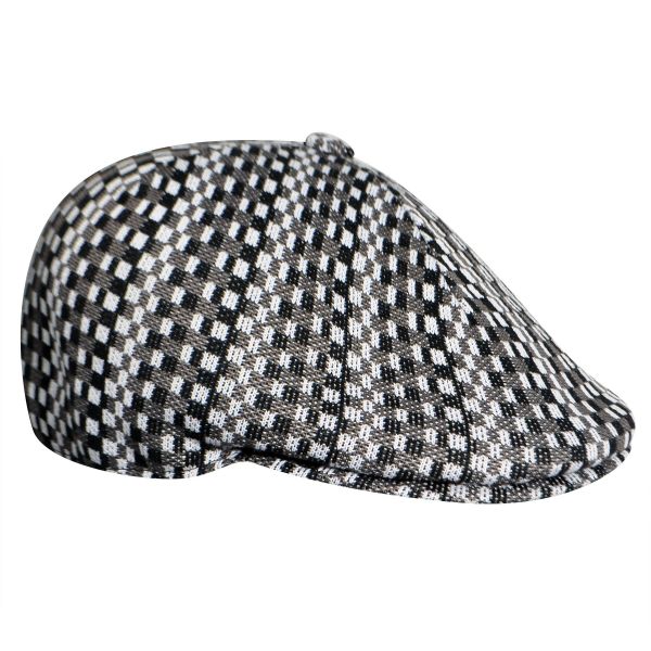 Καπέλο τραγιάσκα καλοκαιρινή καρό Kangol Code 507, αριστερή όψη
