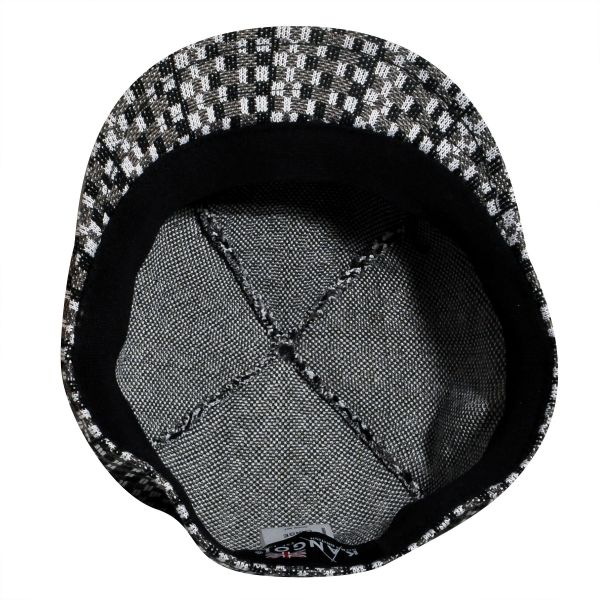 Καπέλο τραγιάσκα καλοκαιρινή καρό Kangol Code 507, εσωτερικό