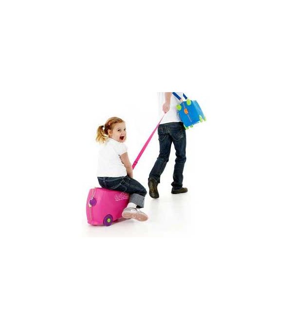 Kids Cabin Luggage Trunki Trixie Pink