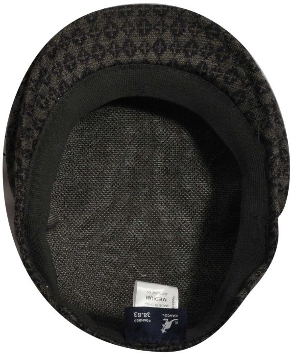 Winter Cap 507 Kangol Jacquard Tic Tac Dark Flannel