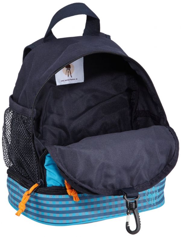 Σακίδιο πλάτης παιδικό καρχαρίας της Lässig Mini Backpack Shark Ocean, εσωτερικό