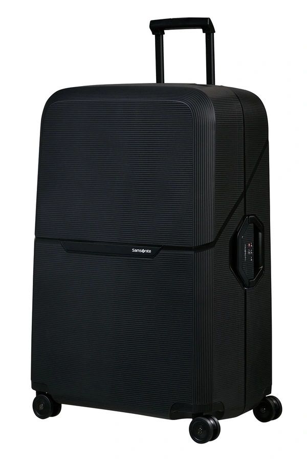 Extra Large Hard Luggage 4 Wheels Samsonite Magnum Eco Spinner 81 Graphite