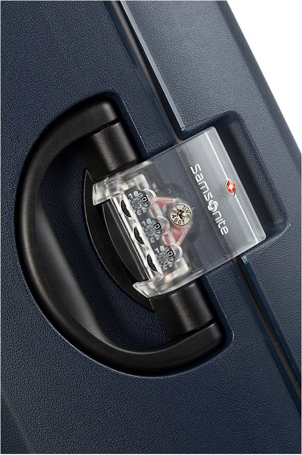Travel Goods Luggages Medium Hard Luggage 4 Wheels Samsonite Termo Young Spinner Blue 70 cm