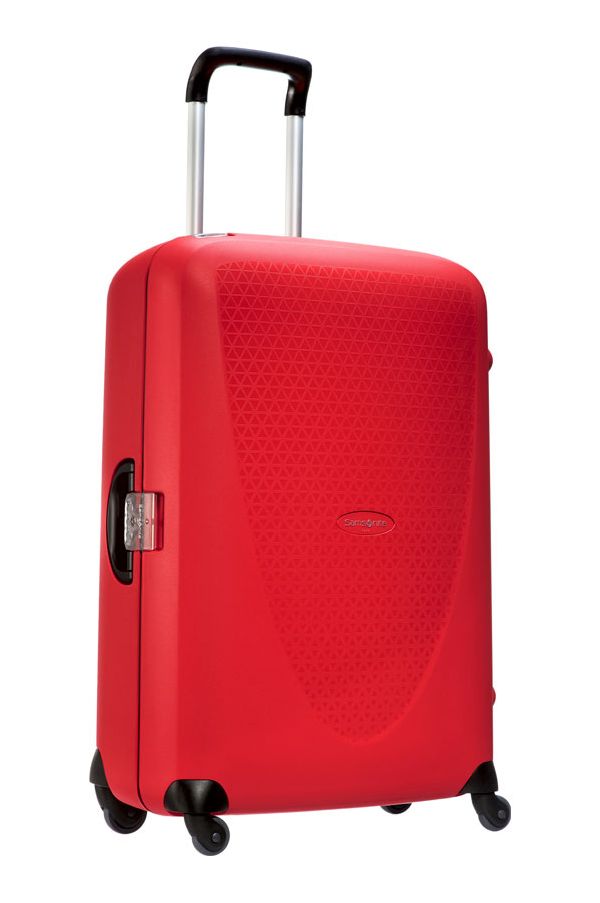 Βαλίτσα σκληρή 4 ρόδες κόκκινη Samsonite Termo Young Spinner Vivid Red 77 cm